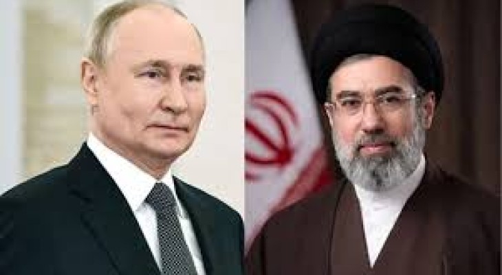 ইরানের নতুন সর্বোচ্চ নেতাকে অভিনন্দন জানালেন পুতিন